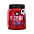 BSN N.O.-XPLODE Pre Workout Powder Energy Supplement for Men and Women with Creatine and Beta-Alanine Flavor: Grape 60 Servings